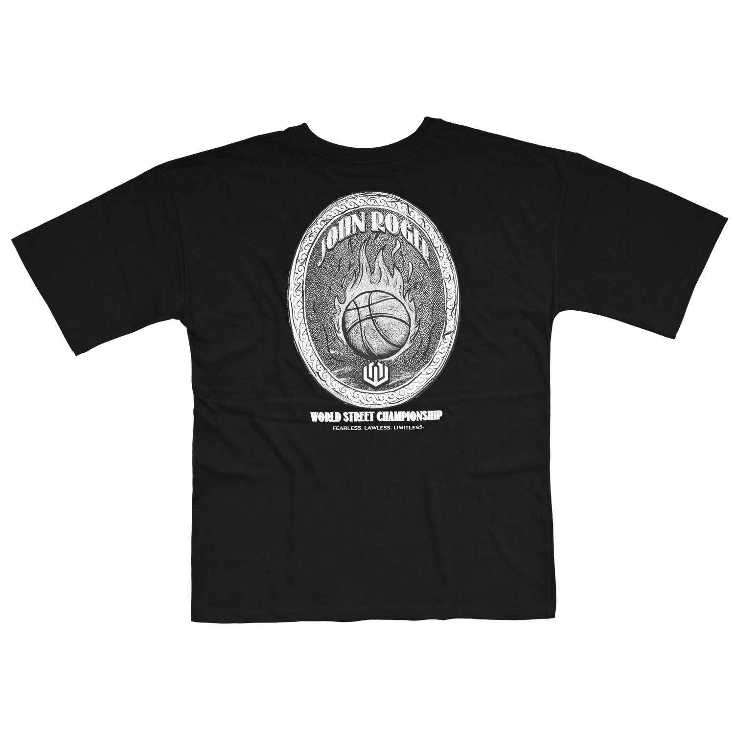 CAMISETA MALHÃO WORLD STREET JOHN ROGER - PRETO