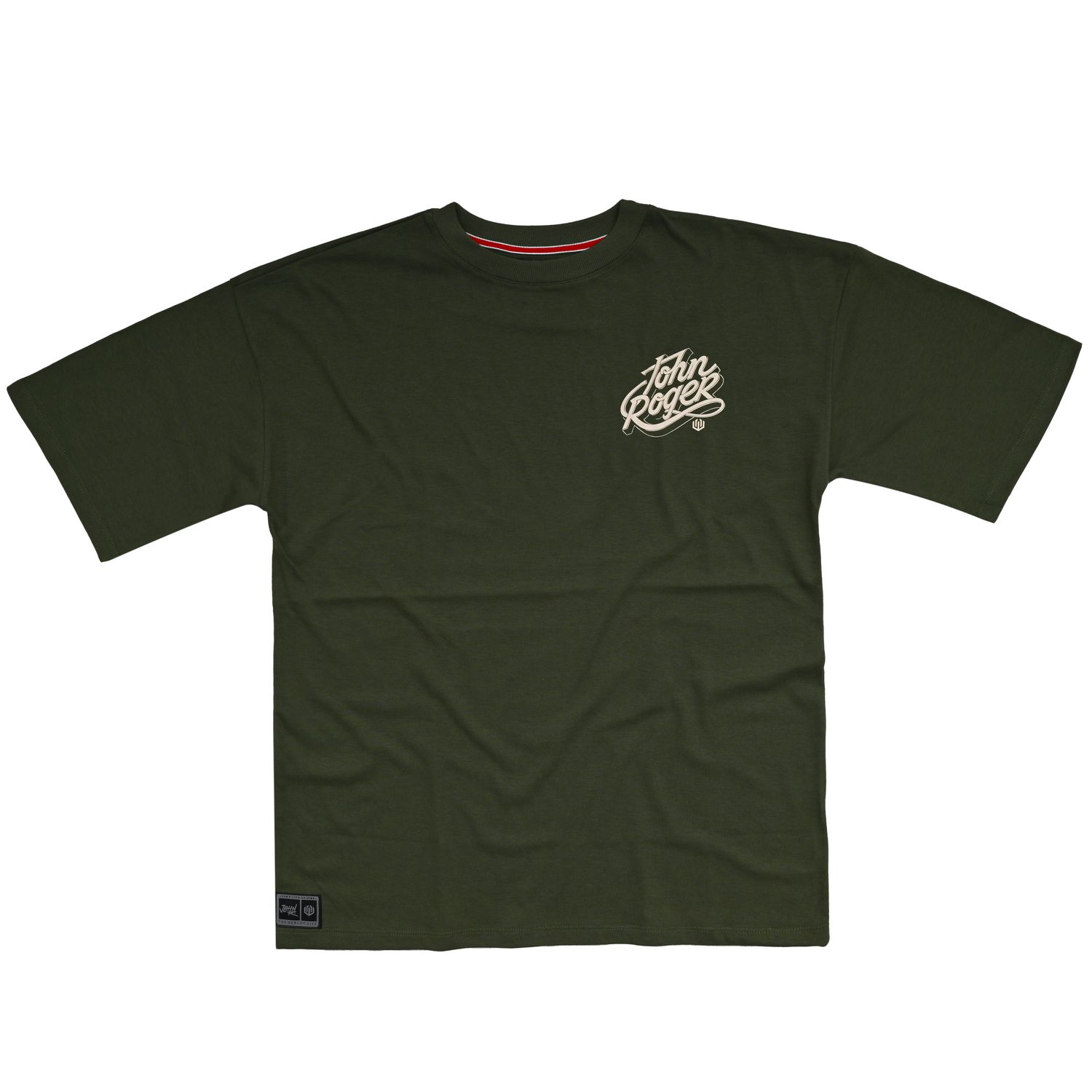 CAMISETA MALHÃO JOHN ROGER TYPOGRAPHY III - VERDE