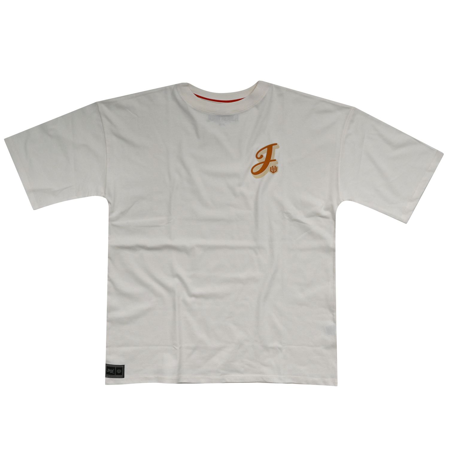 CAMISETA MALHÃO TYPOGRAPHY IV JOHN ROGER - OFF WHITE