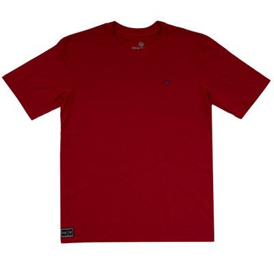 CAMISETA PEACH SKIN TOP COTTON - VERMELHO