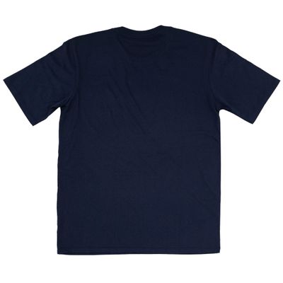 CAMISETA PEACH SKIN TOP COTTON - MARINHO