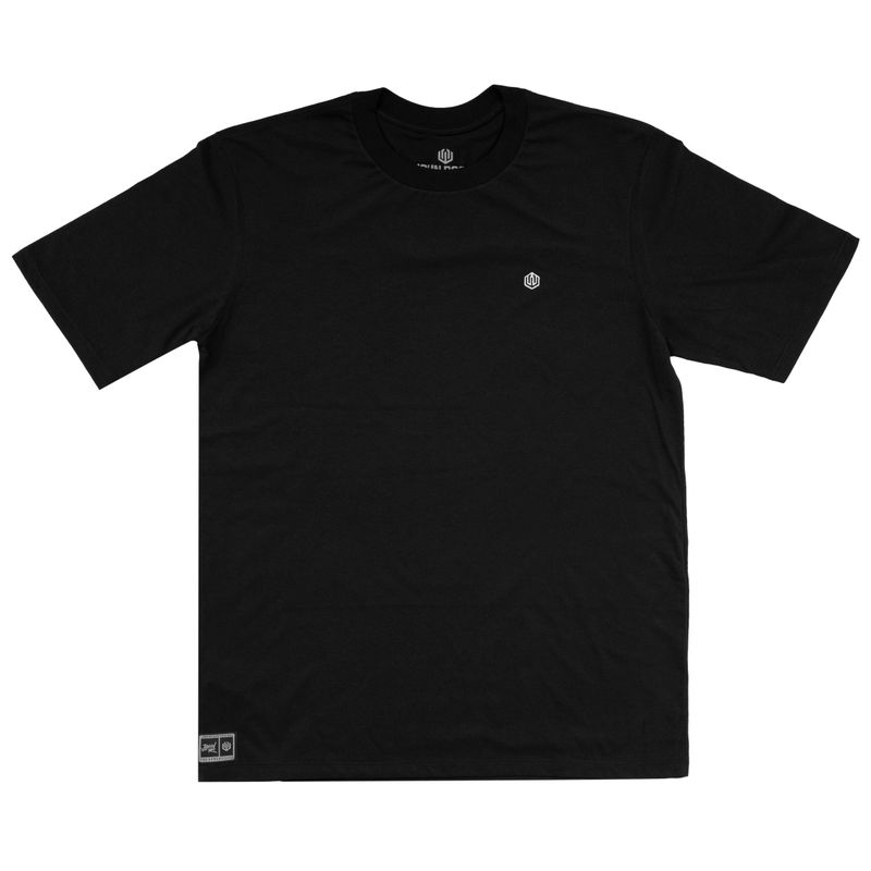 CAMISETA PEACH SKIN TOP COTTON - PRETO