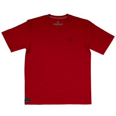 CAMISETA STRETCH PATCH JOHN ROGER - VERMELHO