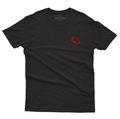 CAMISETA  BASIC LIGTH FLASH STAR BIG - PRETO