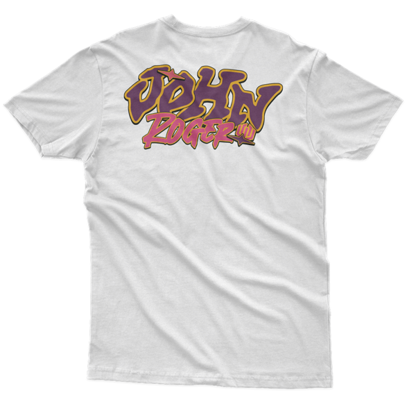 CAMISETA  BASIC LIGTH STREET GRAFFITI  BIG - BRANCO