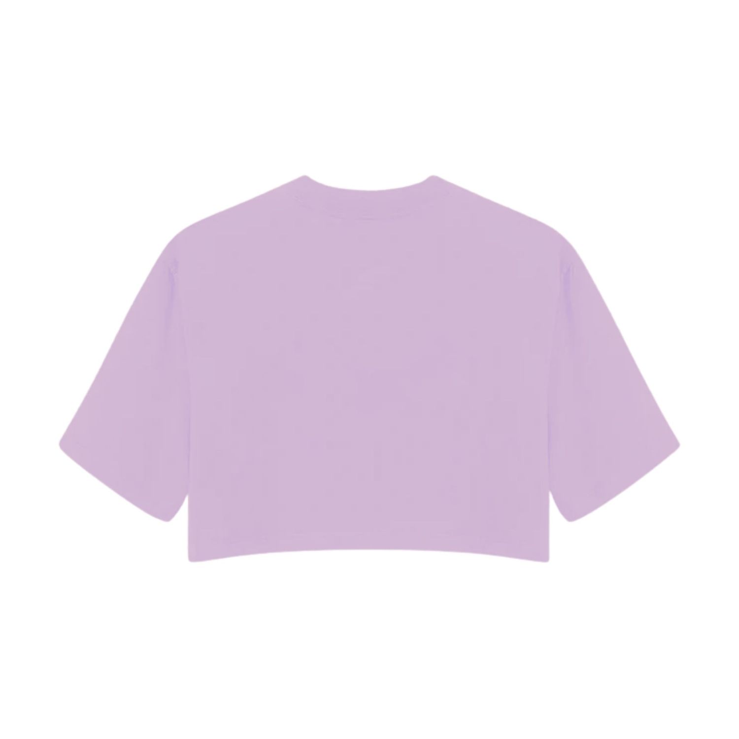 CROPPED OVERSIZED BASIC LIGHT JOHN ROGER LOGO STYLE - ROSA