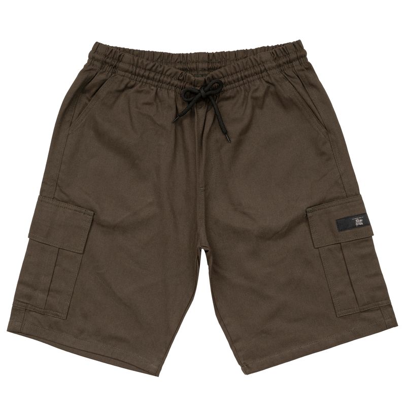 BERMUDA SARJA CARGO JOHN ROGER BIG - VERDE MILITAR