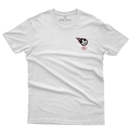 CAMISETA JUVENIL BASIC LIGTH GOL DE PLACA JOHN ROGER - BRANCO