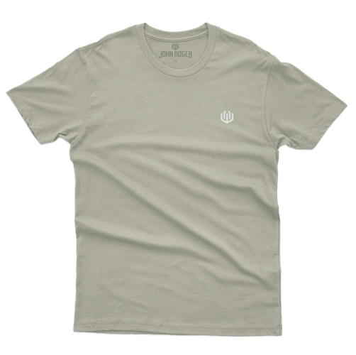 CAMISETA JUVENIL BASIC LIGTH  LOGO OFICIAL JOHN ROGER - AVEIA