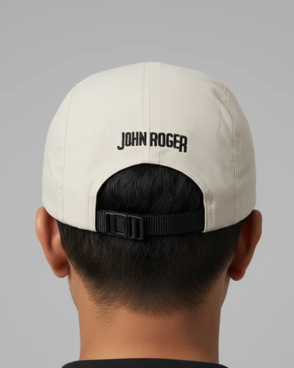 BONÉ FIVE PANEL POLIAMIDA JOHN ROGER - BEGE