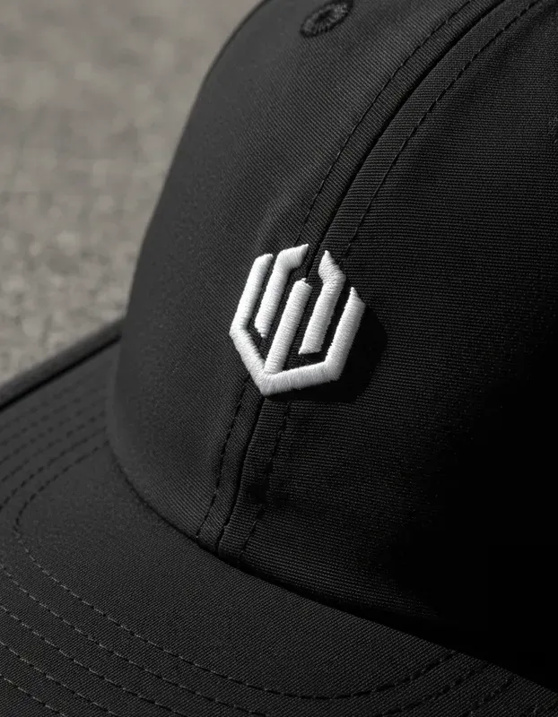 BONÉ 6 PANEL JOHN ROGER POLIAMIDA - PRETO