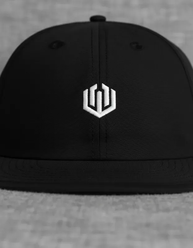 BONÉ 6 PANEL JOHN ROGER POLIAMIDA - PRETO