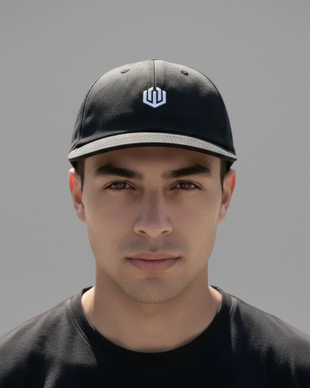 BONÉ 6 PANEL JOHN ROGER POLIAMIDA - PRETO