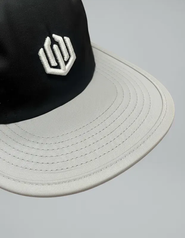 5 PANEL POLIESTER JOHN ROGER - PRETO/BRANCO