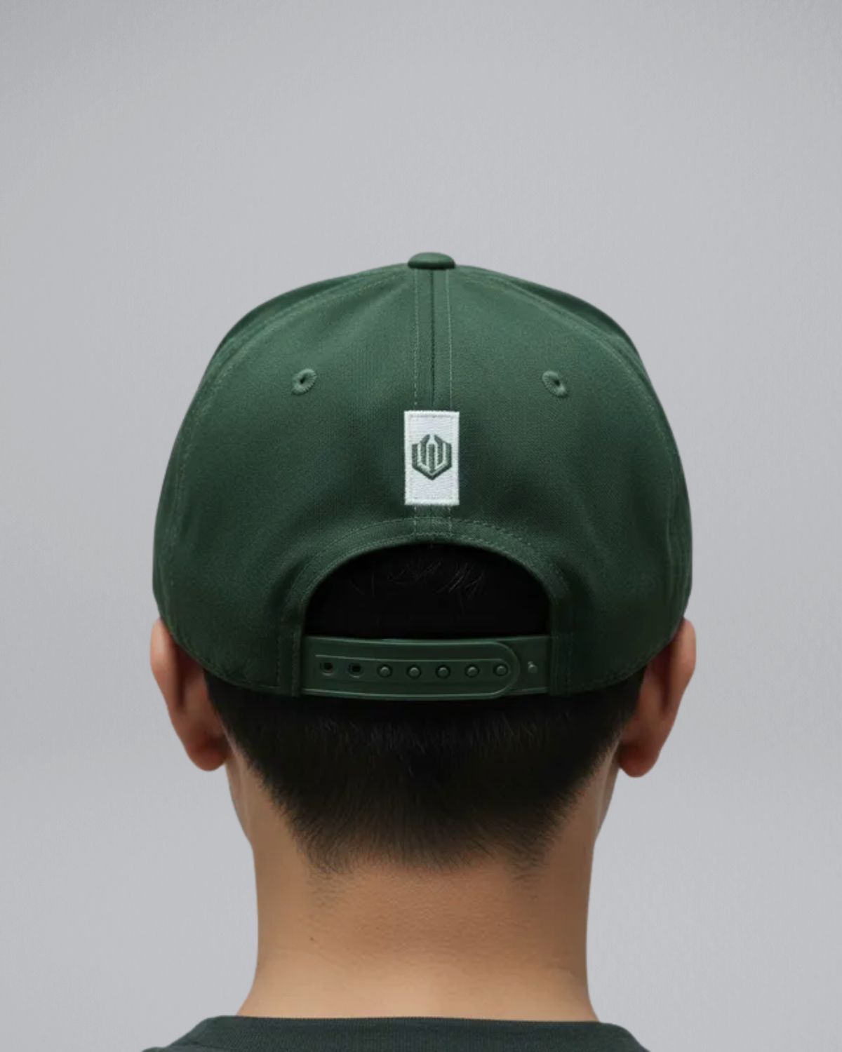 BONÉ ABA RETA SNAPBACK PESPONTO JOHN ROGER - VERDE MUSGO