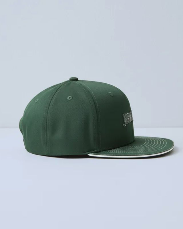 BONÉ ABA RETA SNAPBACK PESPONTO JOHN ROGER - VERDE MUSGO