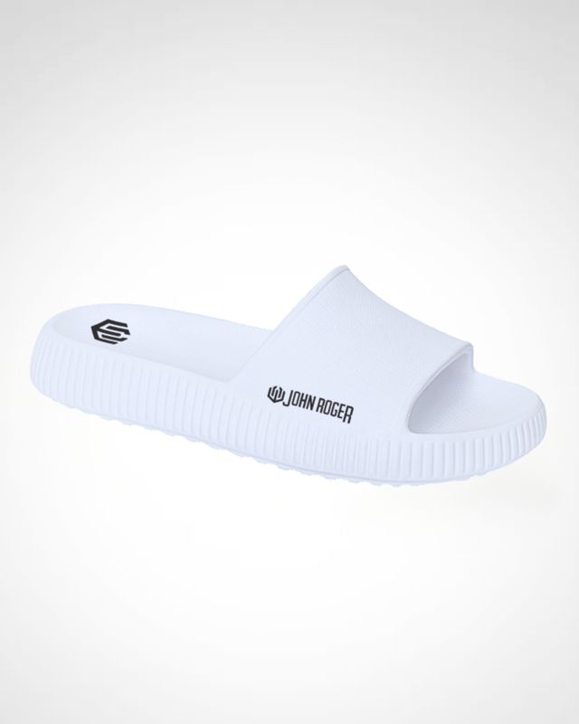 CHINELO NUVEM JOHN ROGER GUMMY - BRANCO