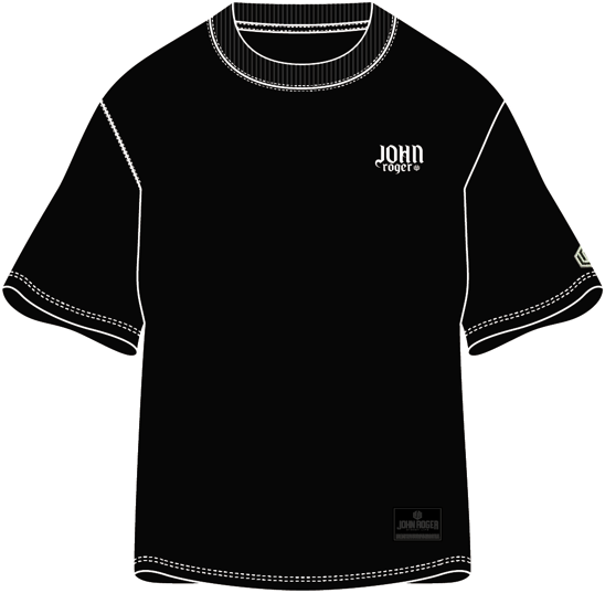 CAMISETA MALHÃO OVERSIZED HEATWAVE JON ROGER - PRETO