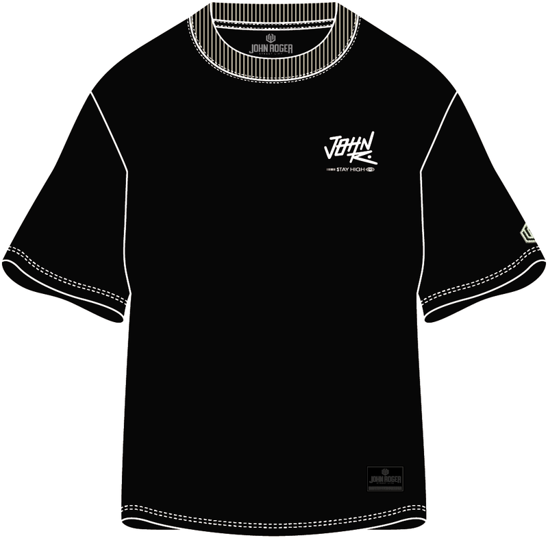 CAMISETA MALHÃO OVERSIZED SELECT COFFEE JOHN ROGER - PRETO