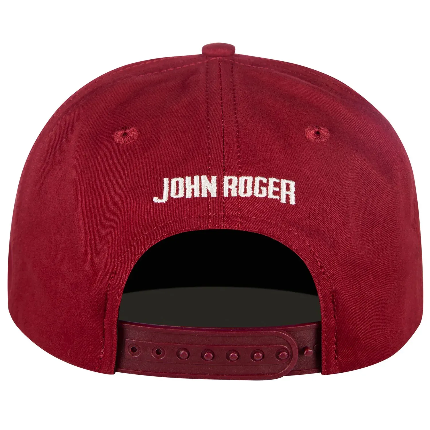 BONE SNAPBACK JOHN ROGER LOGO II - BORDO
