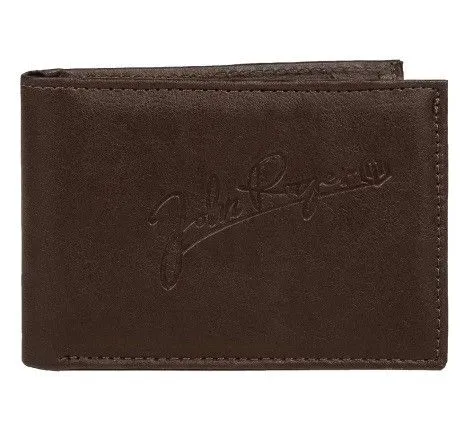 CARTEIRA JOHN ROGER BAIXO RELEVO - MARROM