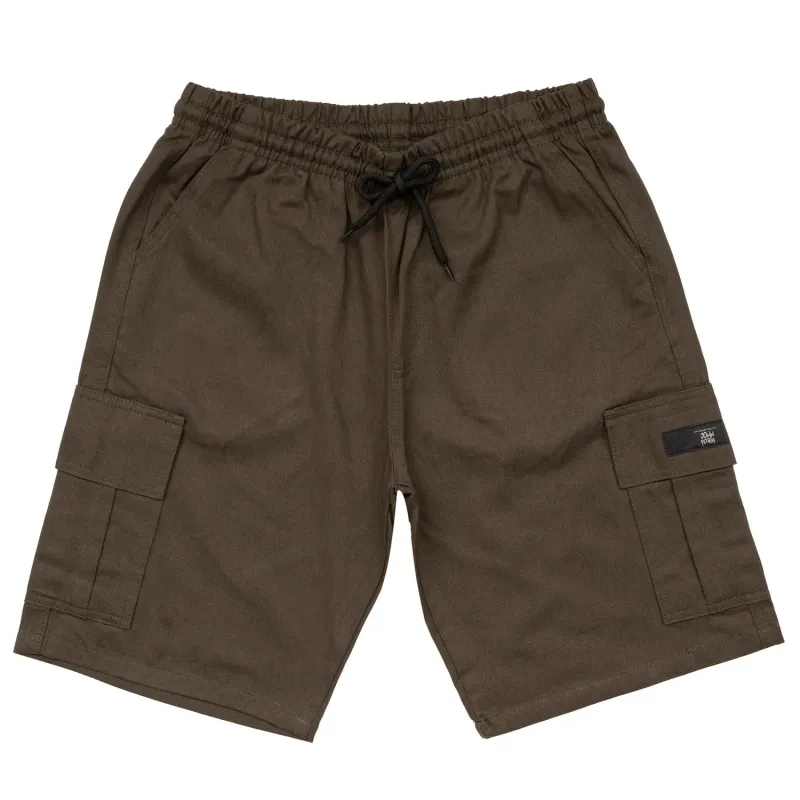 BERMUDA SARJA CARGO JOHN ROGER BIG - VERDE MILITAR
