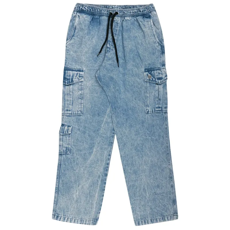 CALÇA CARGO JEANS NEW POCKETS JOHN ROGER - DELAVE MARMORIZADO