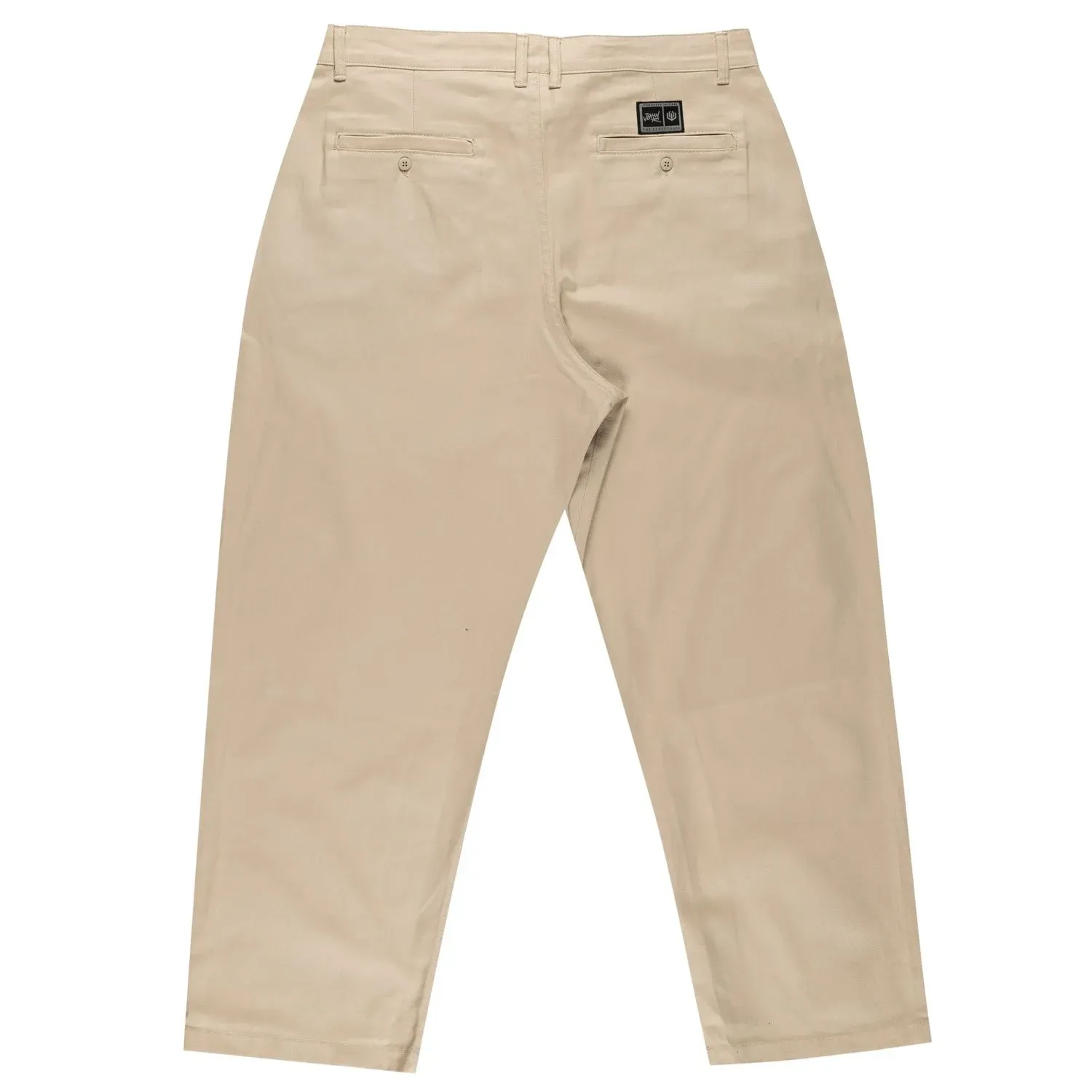 CALÇA SARJA  SOCIAL BAGGY - AREIA