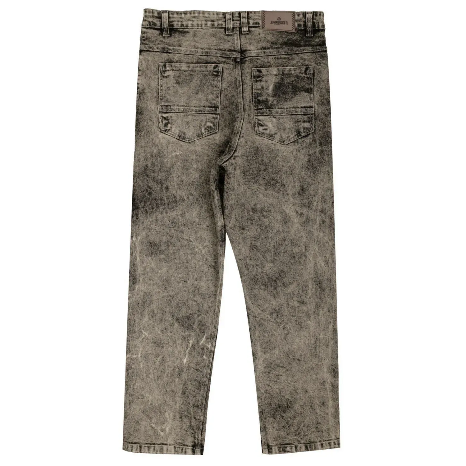 CALÇA REGULAR JEANS STRETCH JOHN ROGER - BLACK SUJINHO