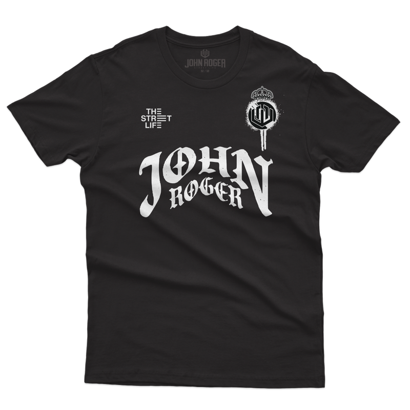 CAMISETA MALHÃO MADRID JOHN ROGER BIG - PRETO
