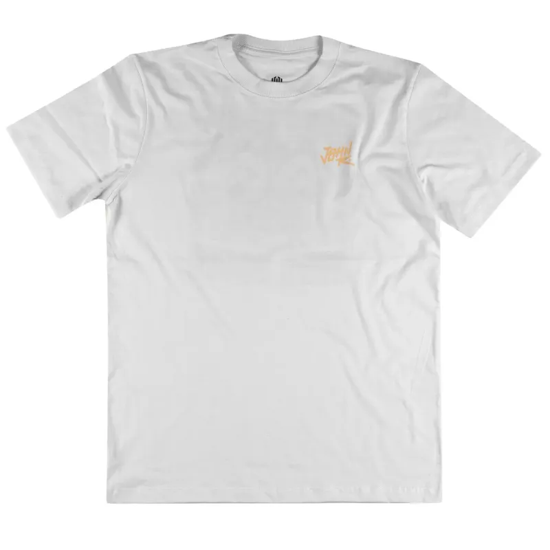 CAMISETA MASCULINA JOHN ROGER CHINESE - BRANCO