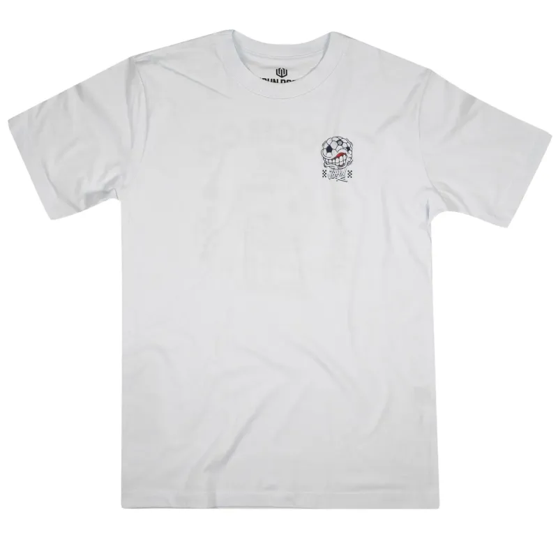 CAMISETA MASCULINA JOHN ROGER HARD SOCCER -  BRANCO