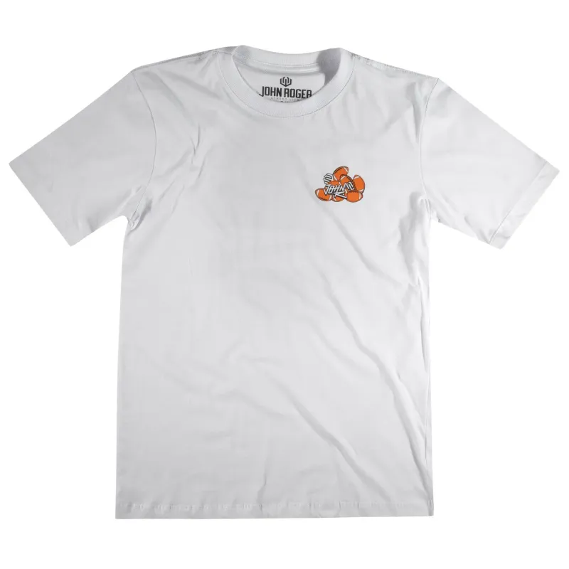 CAMISETA MASCULINA JOHN ROGER AMERICAN SOCCER  - BRANCO