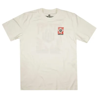 CAMISETA MASCULINA JOHN ROGER STREET LIFE LOGO -  OFF WHITE