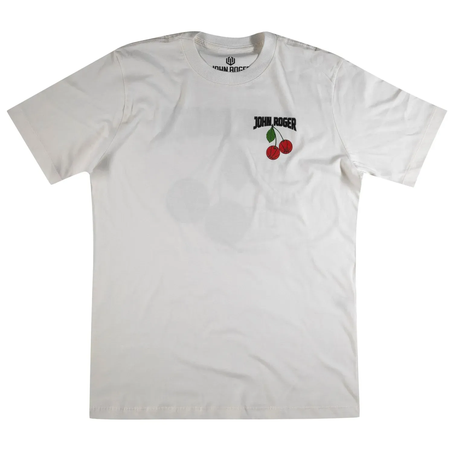CAMISETA MASCULINA JOHN ROGER BASKETBALL CHERRY - OFF WHITE