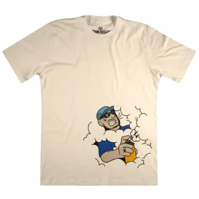 CAMISETA MASCULINA JOHN ROGER OAK X JR - OFF WHITE CAMISETA MASCULINA JOHN ROGER OAK X JR - OFF WHITE