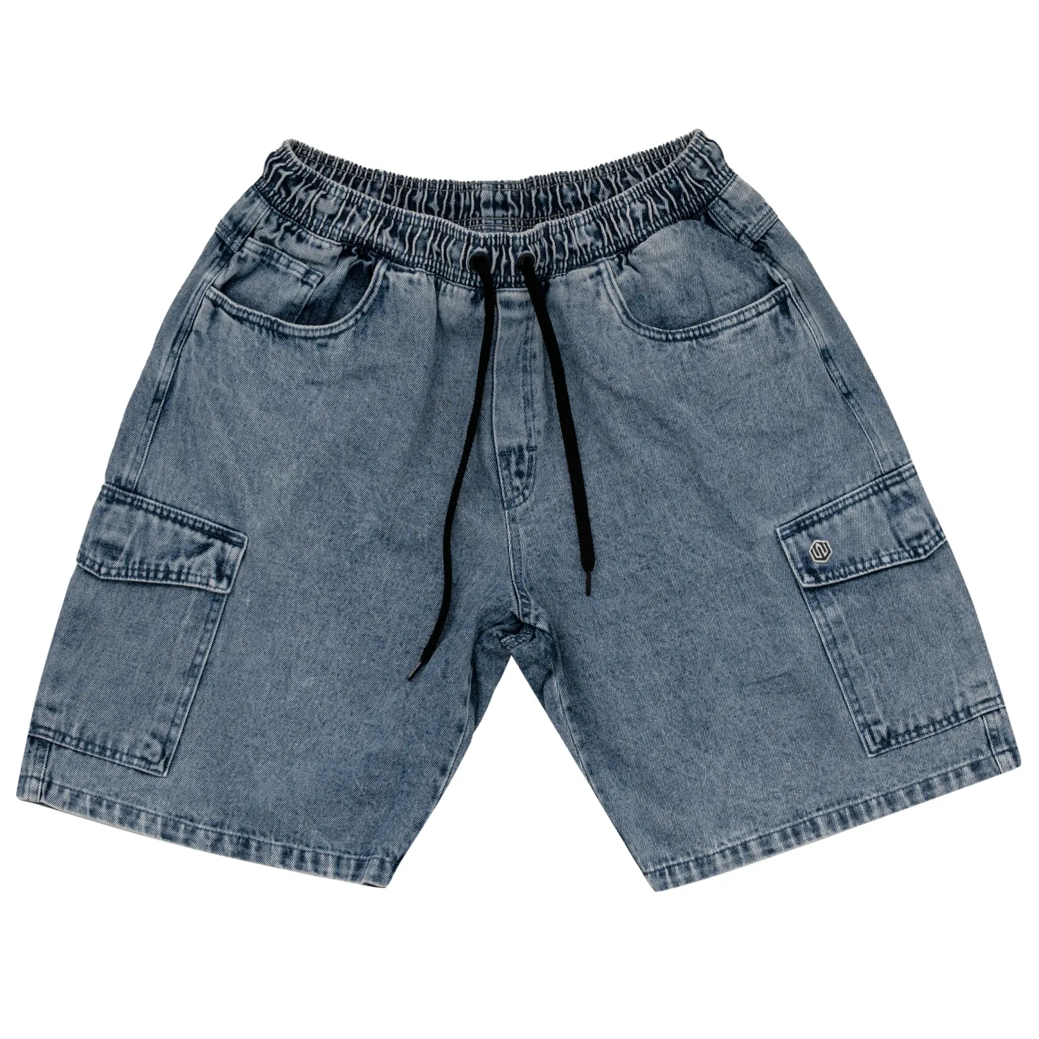 BERMUDA BAGGY CARGO JEANS JOHN ROGER - DELAVE MARMORE