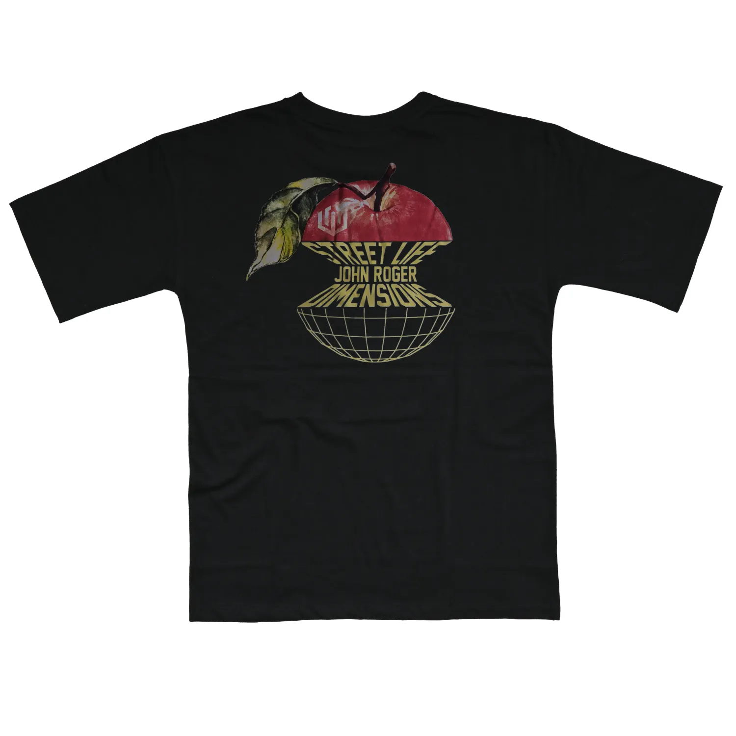 CAMISETA MALHÃO OVERSIZED APPLE JOHN ROGER - PRETO