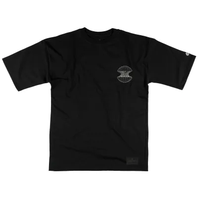 CAMISETA MALHÃO OVERSIZED APPLE JOHN ROGER - PRETO