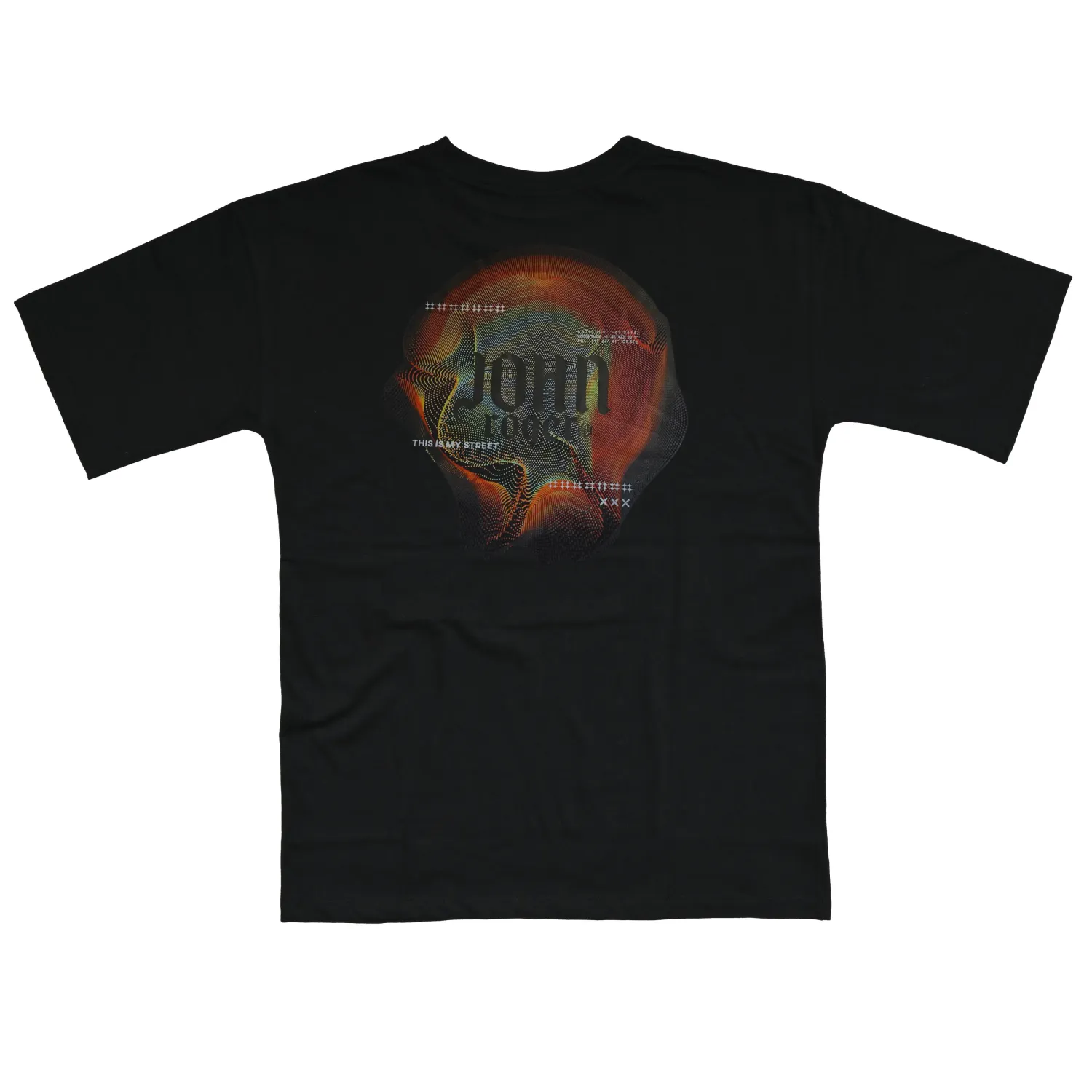 CAMISETA MALHÃO OVERSIZED HEATWAVE JOHN ROGER - PRETO