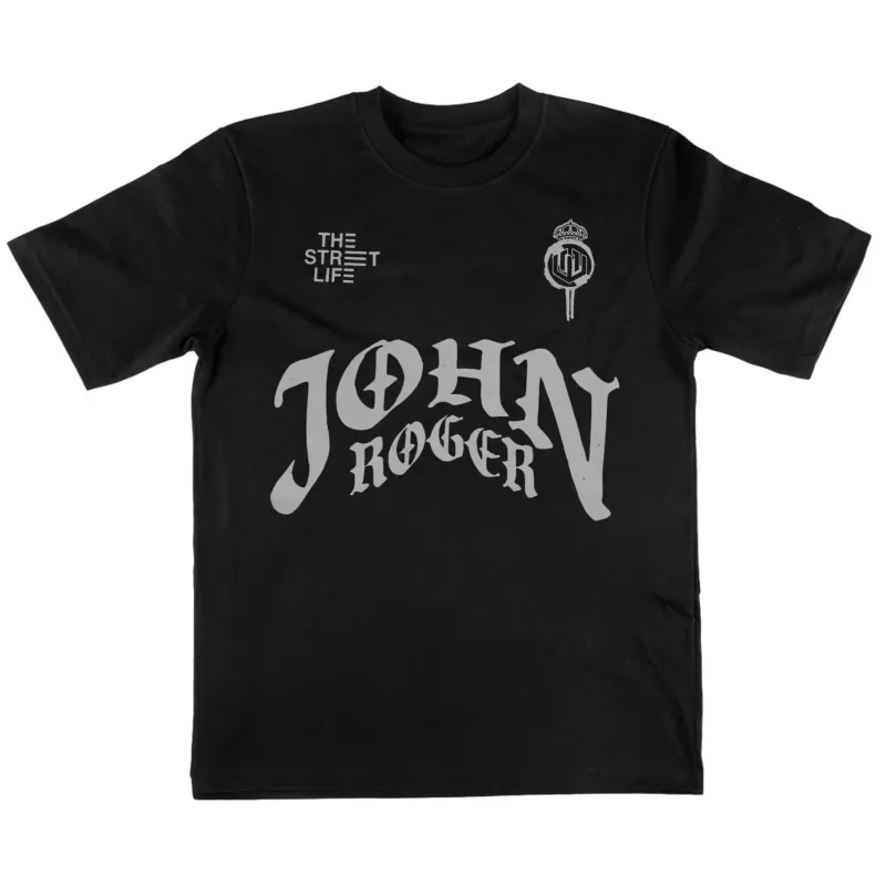 CAMISETA MALHÃO MADRID JOHN ROGER BIG - PRETO