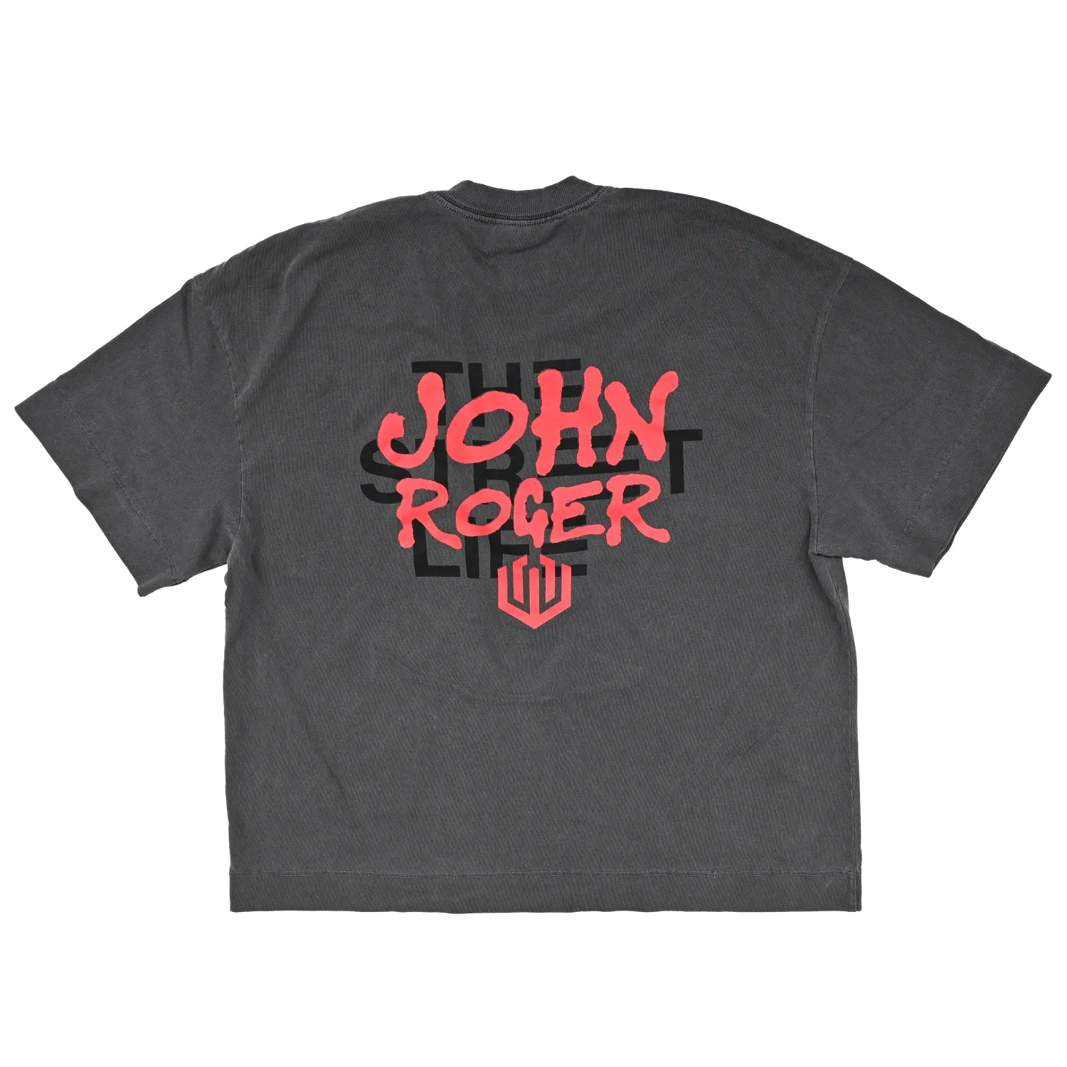 CAMISETA BOXY LAVADO JOHN ROGER STREET LIFE - CHUMBO