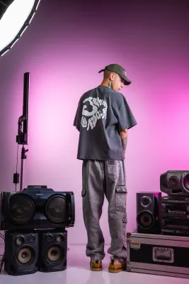 CAMISETAS ALGODÃO BOXY LAVADO