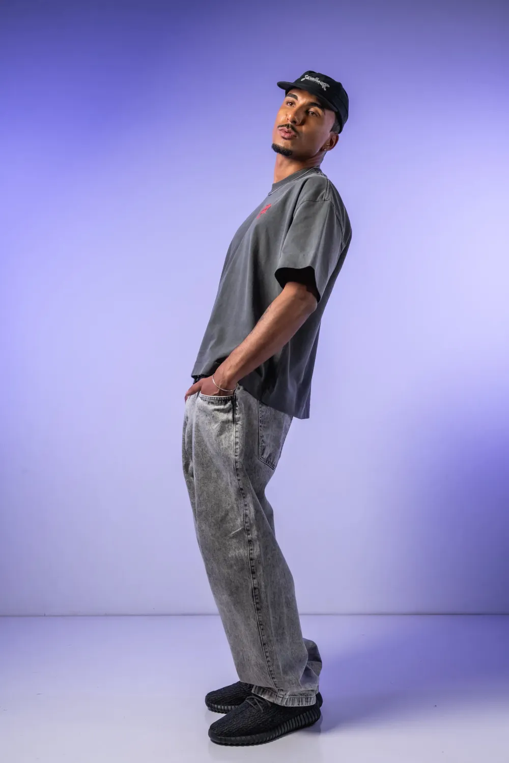 CAMISETA BOXY LAVADO JOHN ROGER STREET LIFE - CHUMBO