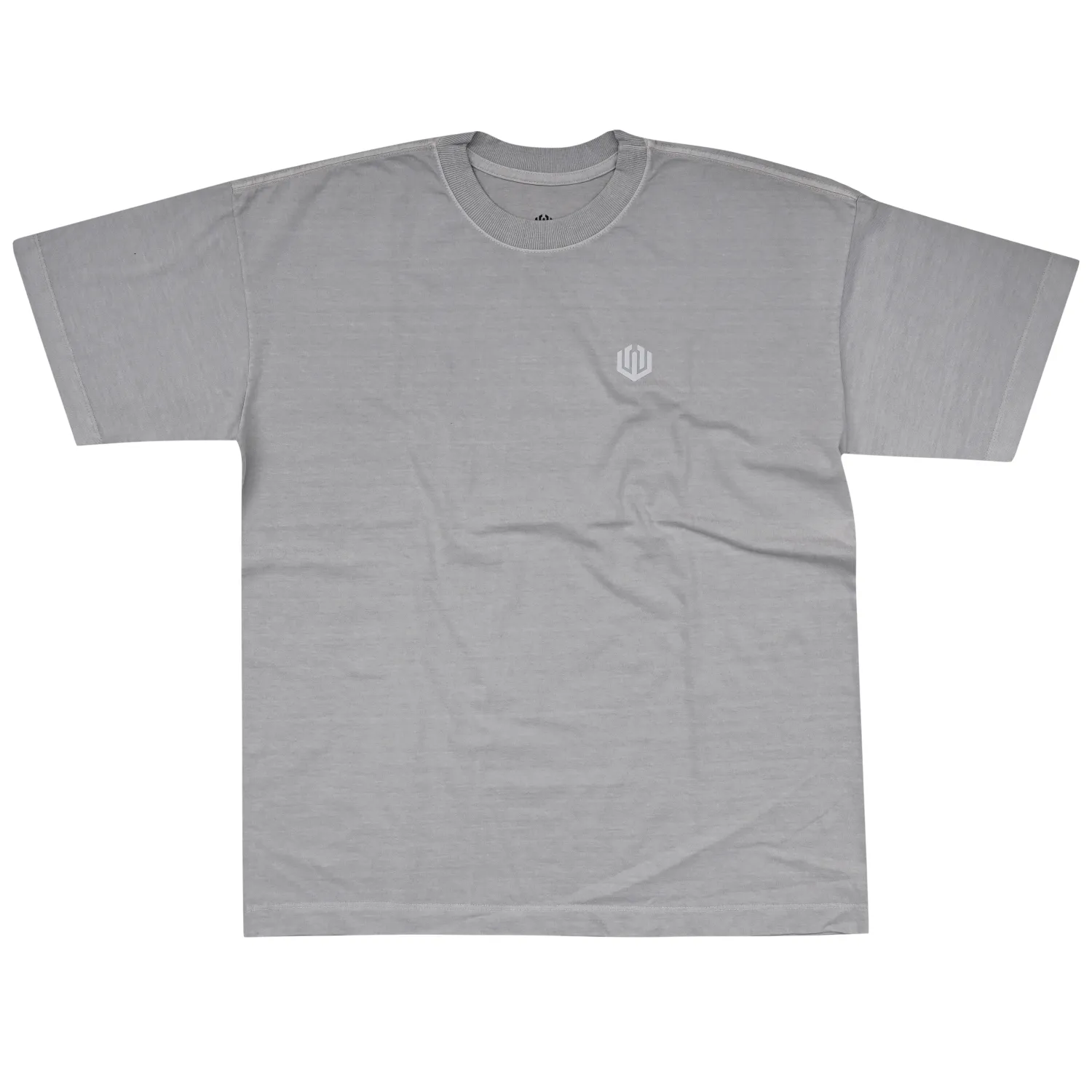 CAMISETA HEAVY OVERSIZED LAVADO JOHN ROGER LOGO OFICIAL - GELO