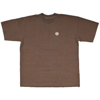 CAMISETA HEAVY OVERSIZED LAVADO JOHN ROGER LOGO OFICIAL - MOUSSE