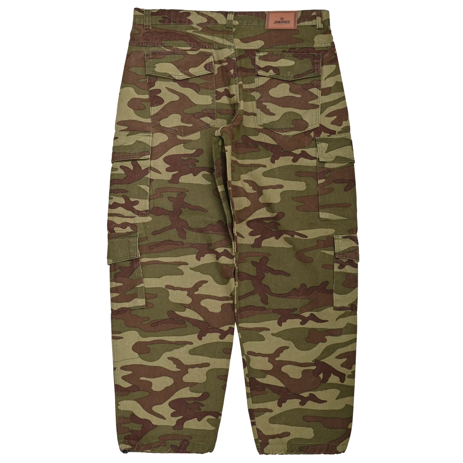 CALÇA CARGO CÓZ SARJA JOHN ROGER - CAMUFLADO