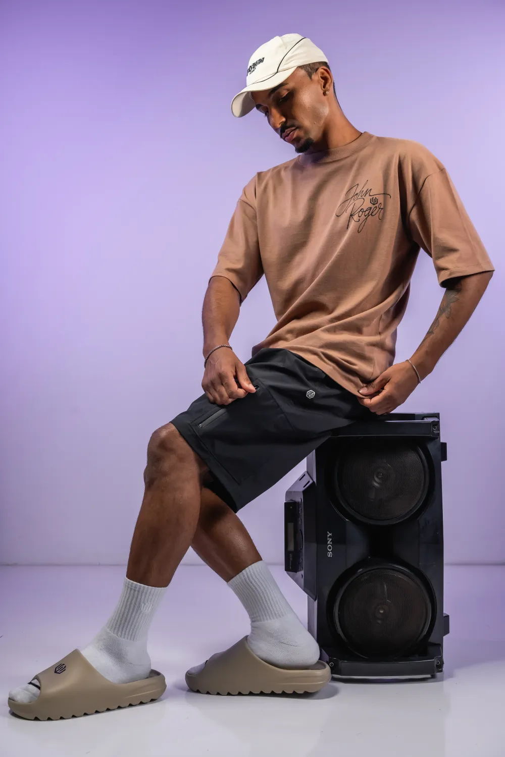 CAMISETA MALHÃO CLUBE DA RUA JOHN ROGER - MOUSSE