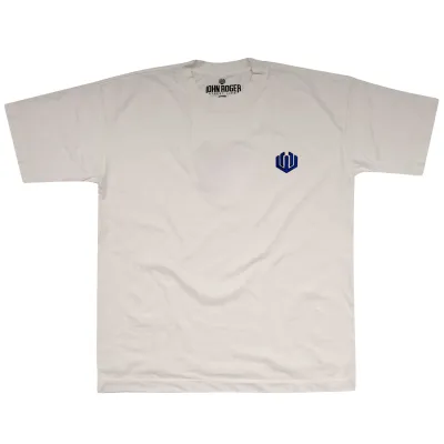 CAMISETA HEAVY OVERSIZED LAVADO JOHN ROGER MAP - OFF WHITE