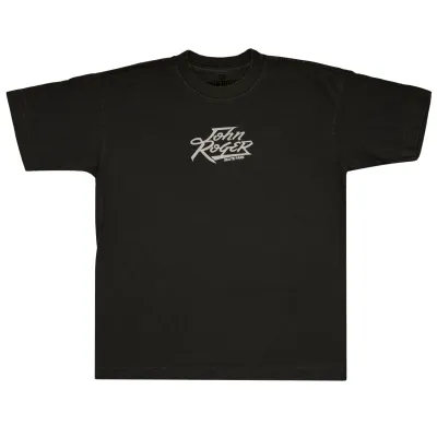 CAMISETA HEAVY OVERSIZED LAVADO JOHN ROGER SKATE PARK - PRETO